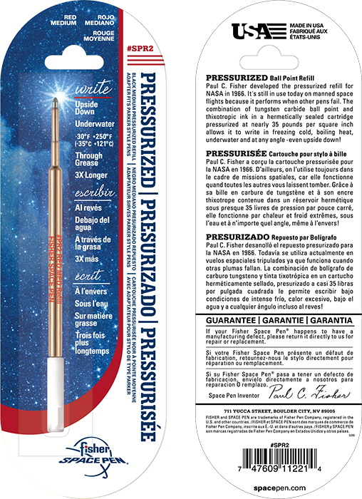 PR2 in Blister Card, Front and Back